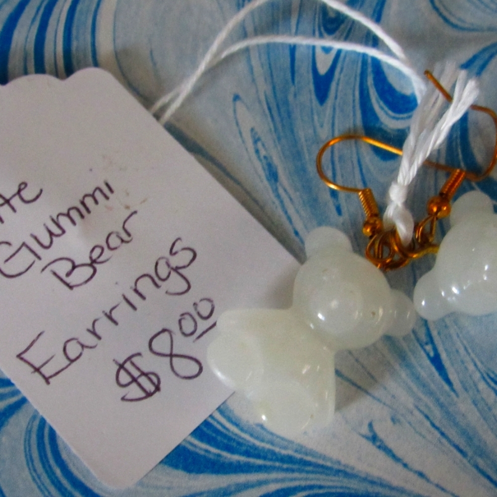 Gummy bear earrings